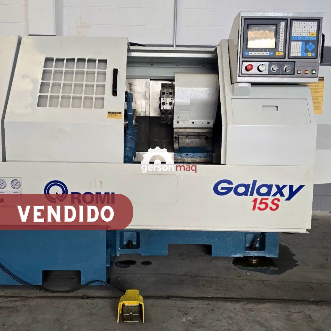 TORNO CNC ROMI GALAXY 15 S - REFORMADO COM GARANTIA